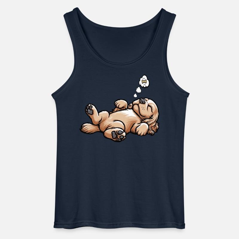 Cocker Spaniel Cockerhund Cocker Spaniel Besitzer - Gildan Männer Tank Top - Navy