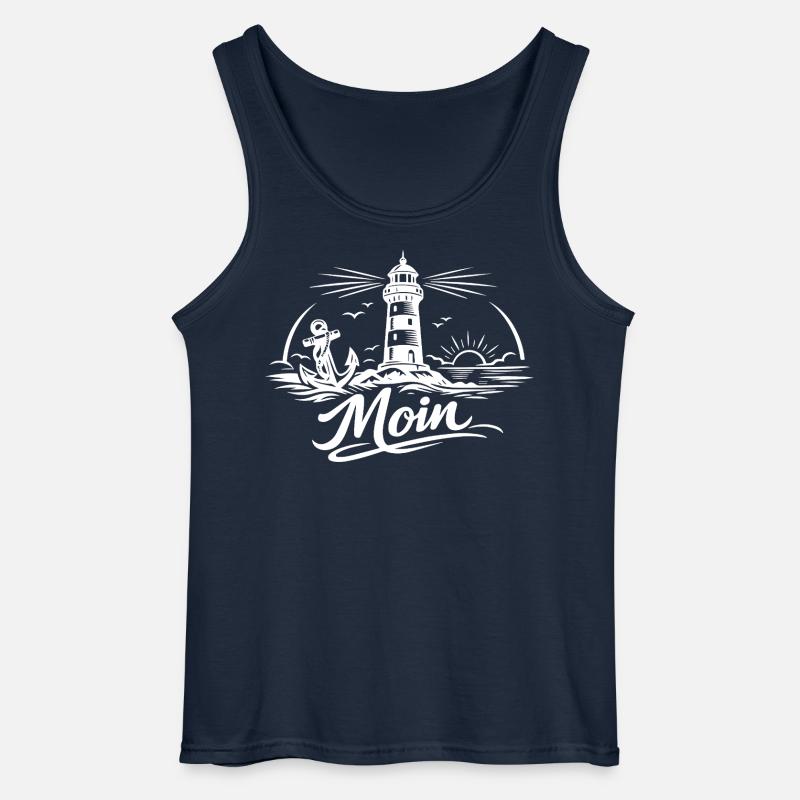 Moin - Gildan Männer Tank Top - Navy