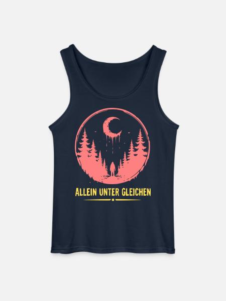 Allein Unter Gleichenwald - Gildan Männer Tank Top - Navy