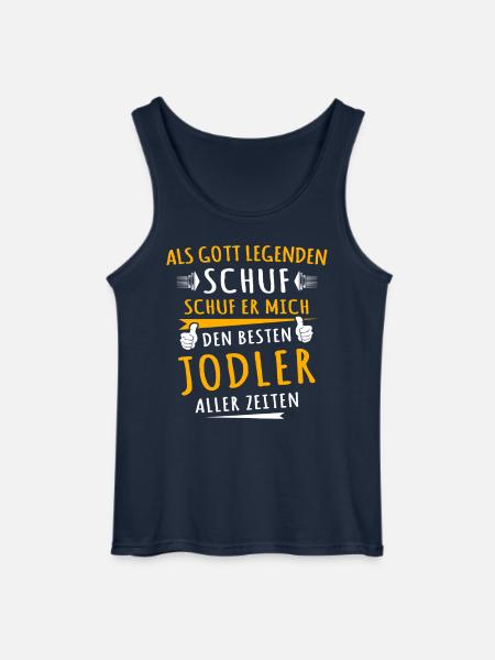 Jodler - Gildan Männer Tank Top - Navy