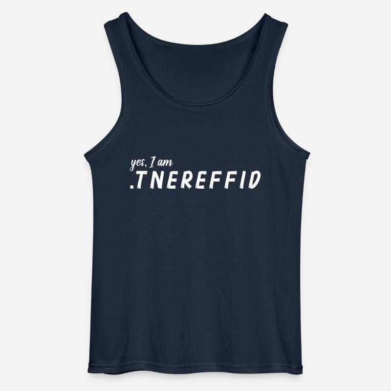 I am Different - Gildan Men’s Tank Top - navy