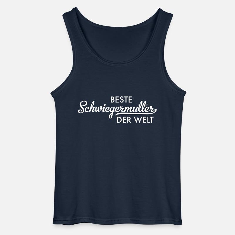 beste schwiegermutter - Gildan Männer Tank Top - Navy