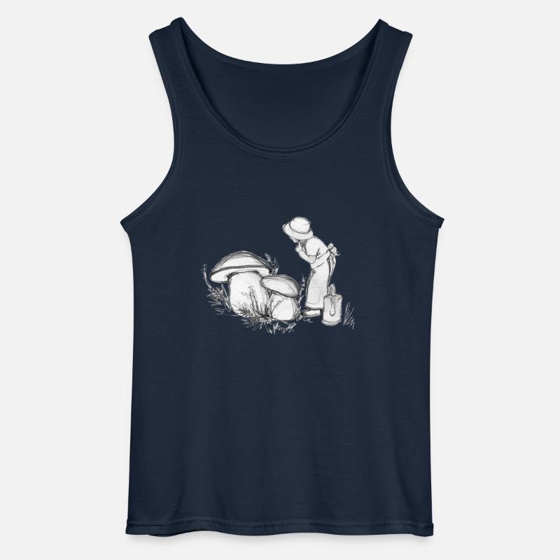Herbst - Gildan Männer Tank Top - Navy