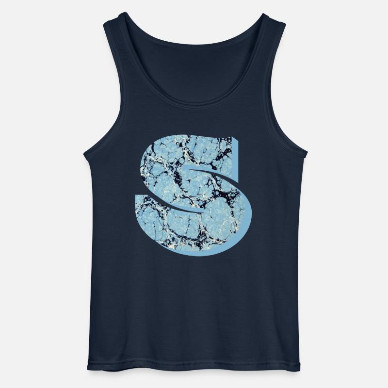 e 55 s - Gildan Männer Tank Top - Navy
