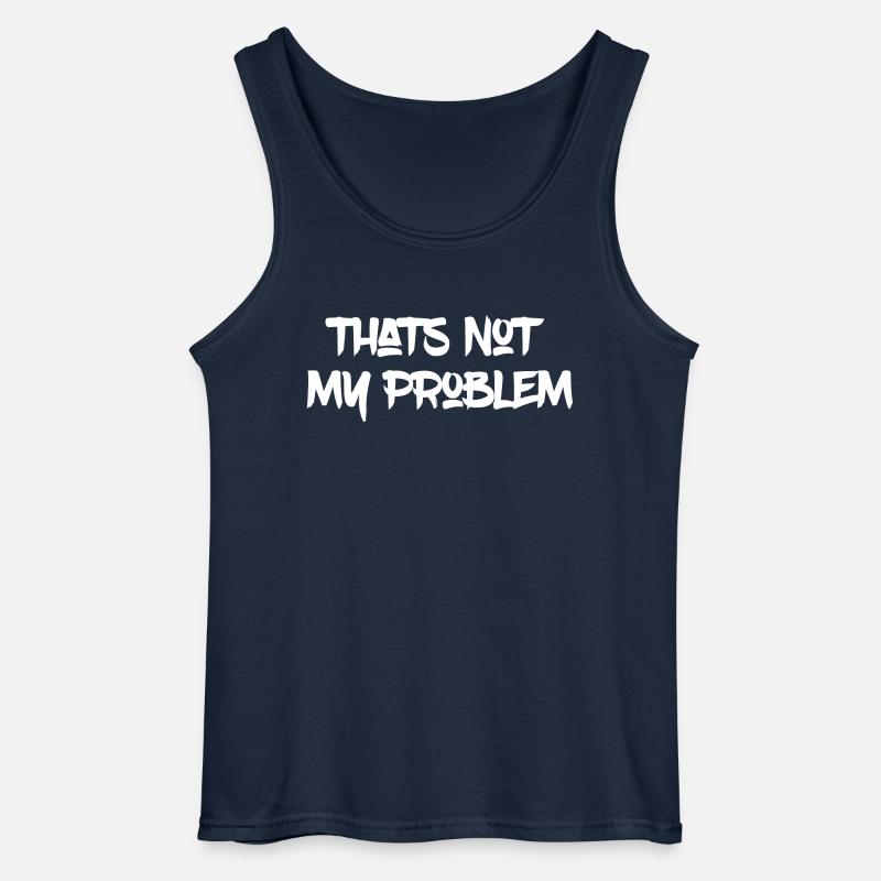 That's not my Problem - Gildan Männer Tank Top - Navy