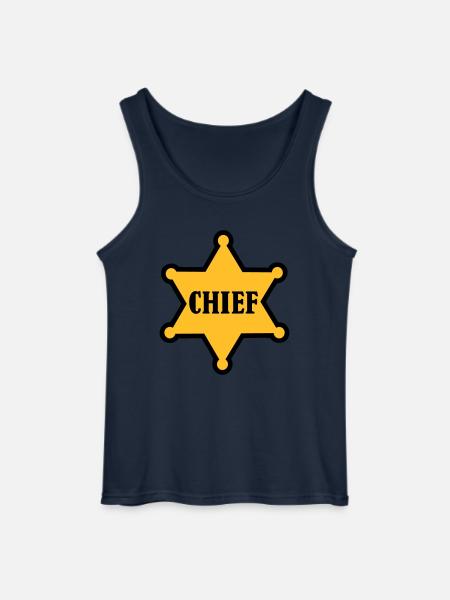 Chief - Gildan Männer Tank Top - Navy