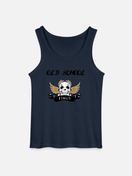 Old school1963 - Gildan Men’s Tank Top - navy