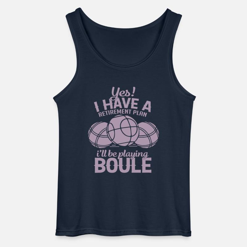 Boule Rente Plan - Gildan Männer Tank Top - Navy