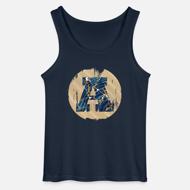 e 16 a - Gildan Männer Tank Top - Navy