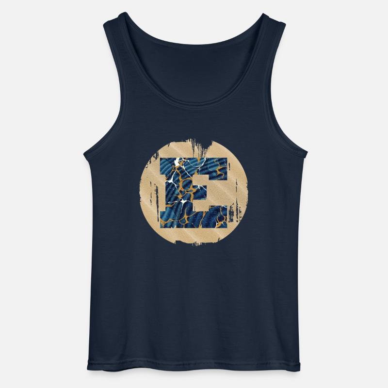e 16 e - Gildan Männer Tank Top - Navy