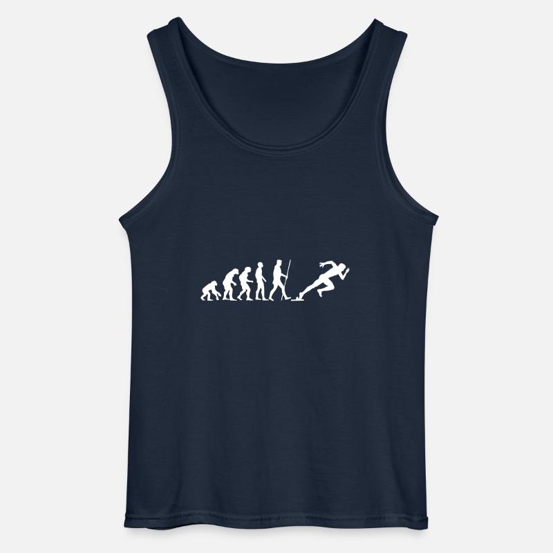 SPRINTER EVOLUTION! - Gildan Men’s Tank Top - navy