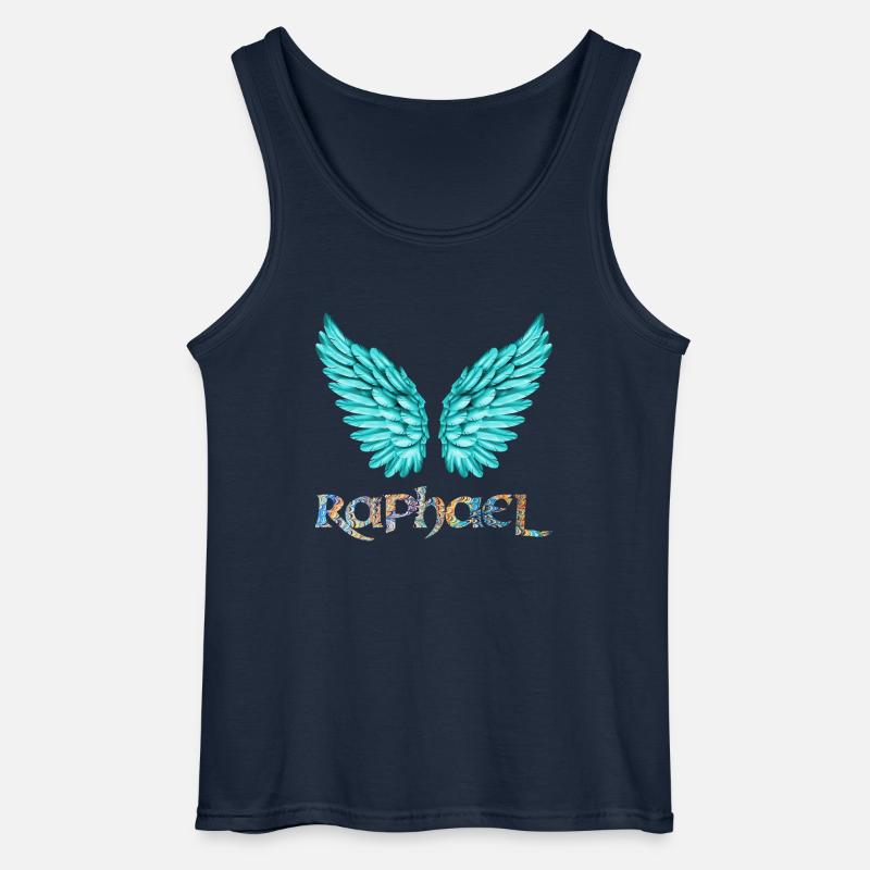 erzengel raphael e 120 - Gildan Männer Tank Top - Navy