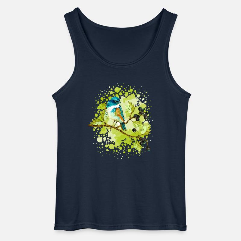 Vogel - Gildan Männer Tank Top - Navy