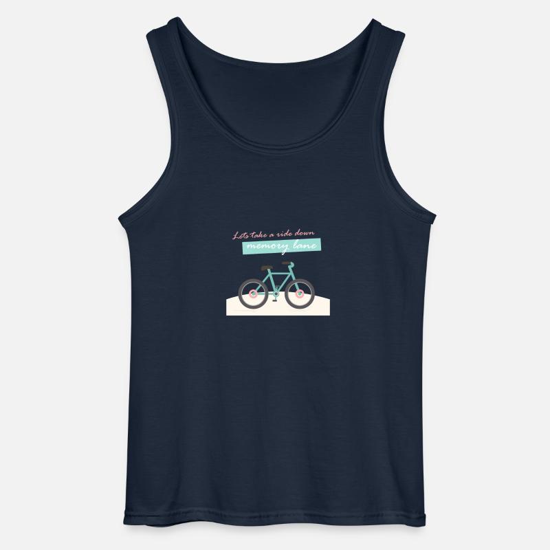 Memory lane - Gildan Männer Tank Top - Navy