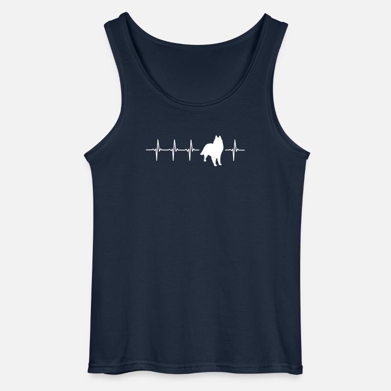 Funny Groenendaeler Gift Idea - Gildan Men’s Tank Top - navy