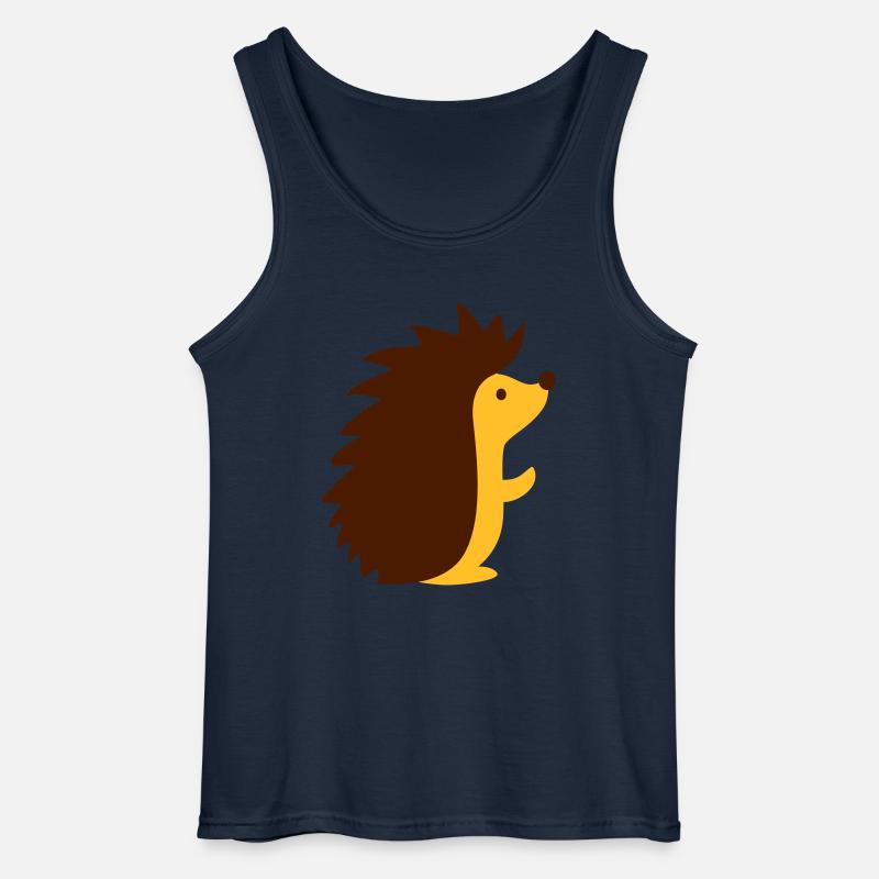 Igel - Gildan Männer Tank Top - Navy