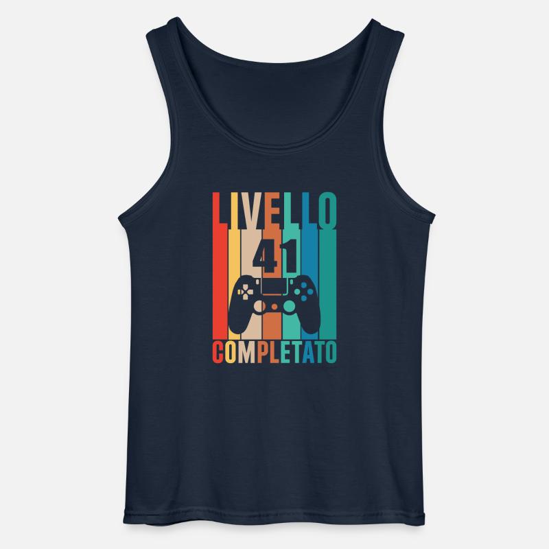Stufe 41 - Gildan Männer Tank Top - Navy