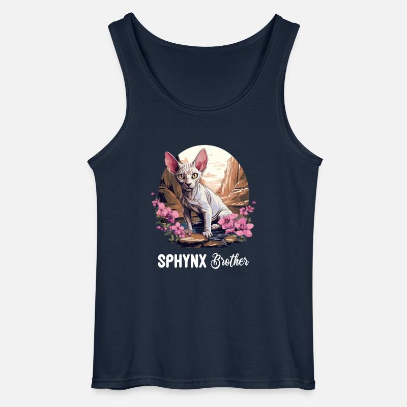 Sphynx Chaton Sphynx Chat - Débardeur Gildan Homme - marine