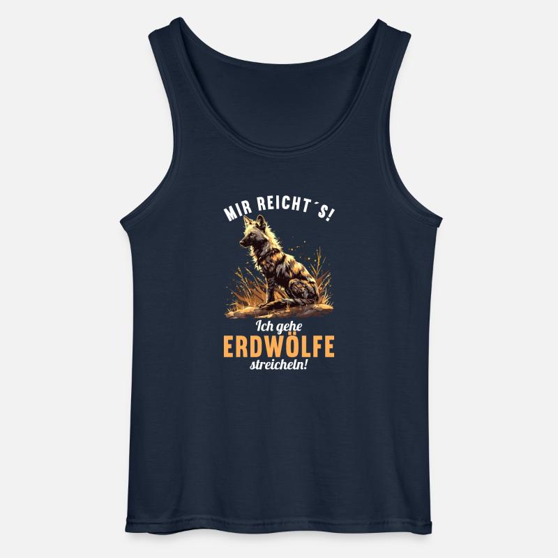Erdwölfe Erdwolf - Gildan Männer Tank Top - Navy