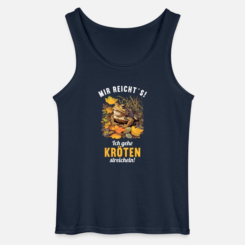 Toad Kröten Kröte - Gildan Männer Tank Top - Navy