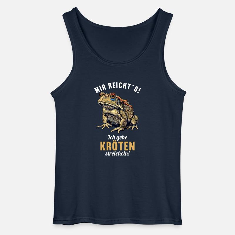 Toad Kröten Kröte - Gildan Männer Tank Top - Navy