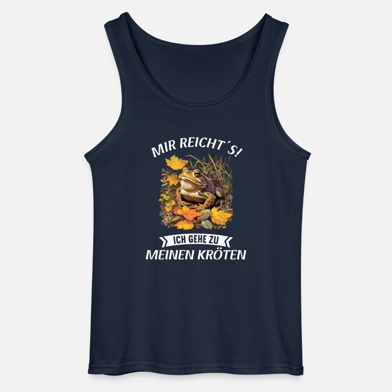 Toad Kröten Kröte - Gildan Männer Tank Top - Navy