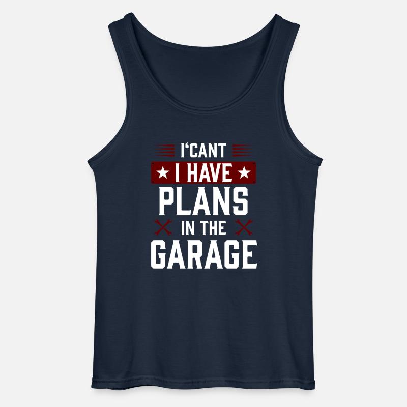 garage2 Zeichenfläche 1 - Gildan Männer Tank Top - Navy