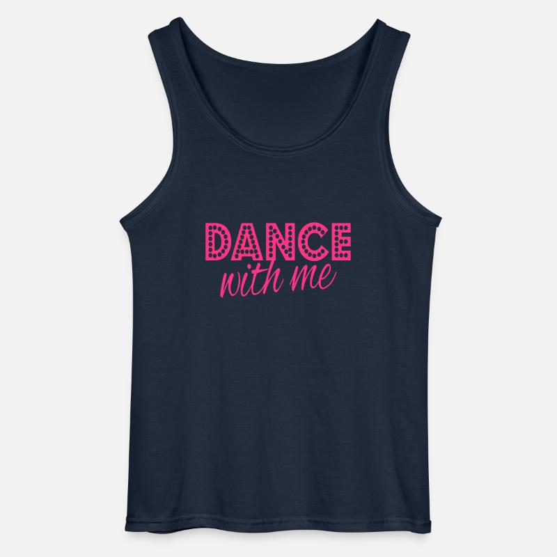 dance with me - Gildan Männer Tank Top - Navy