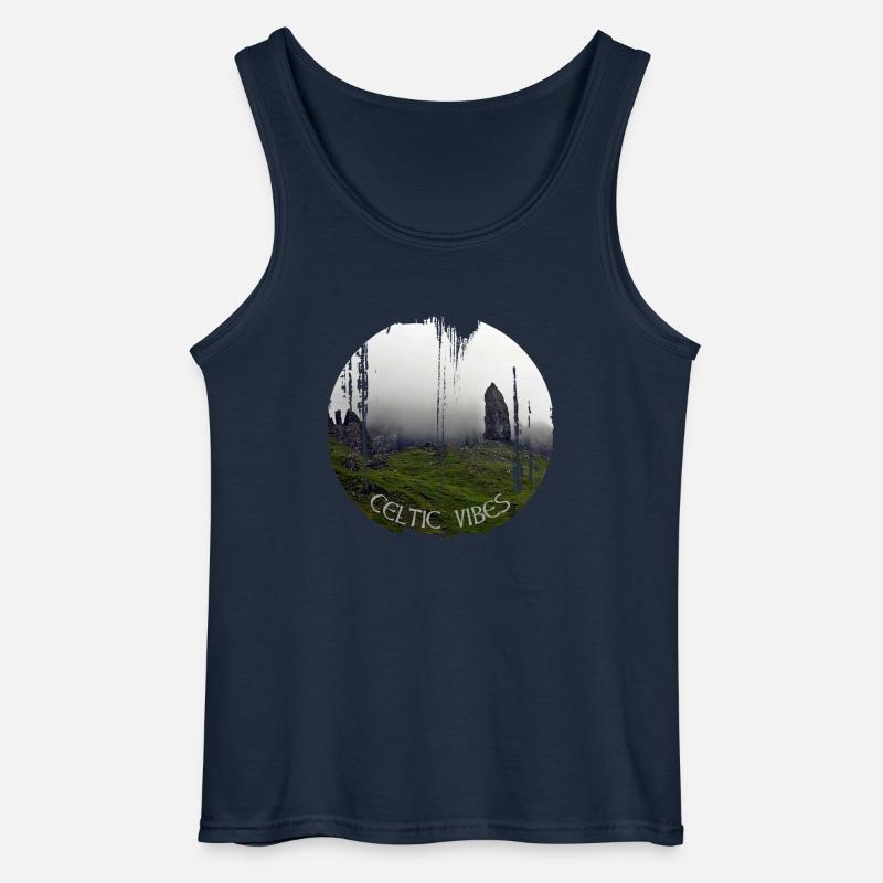 kelten 2 - Gildan Männer Tank Top - Navy