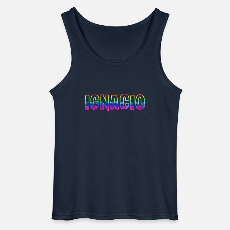 ignacio rs regenbogen - Gildan Männer Tank Top - Navy