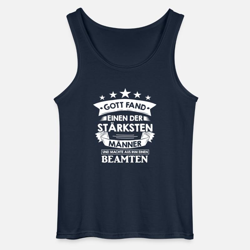 beamter - Gildan Männer Tank Top - Navy