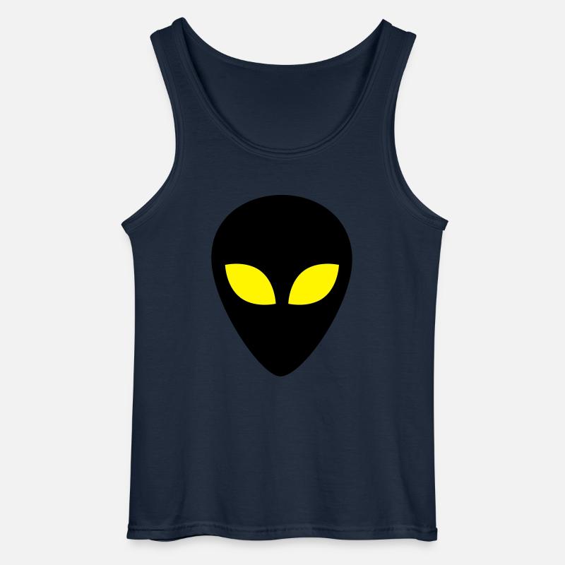 Alien - Gildan Männer Tank Top - Navy