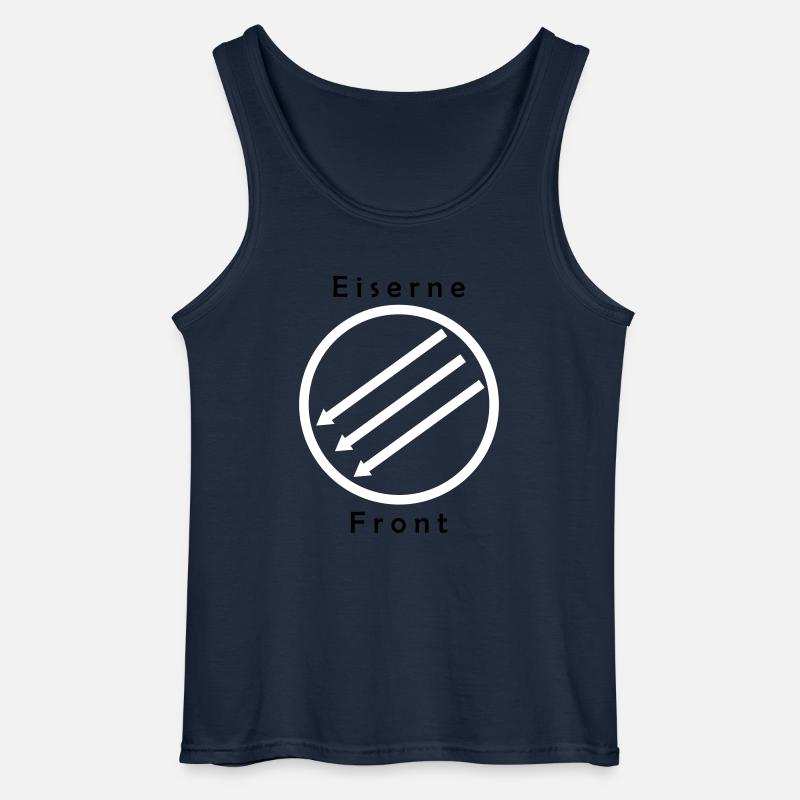 Eiserne Front - Drei Pfeile - Gildan Men’s Tank Top - navy