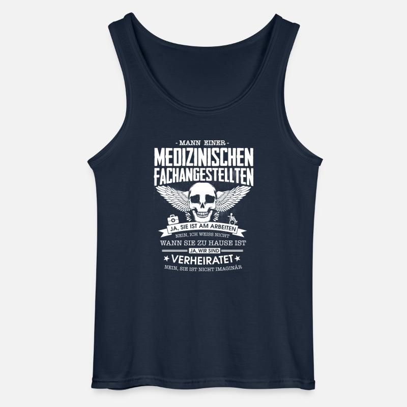 Mann einer MFA - Gildan Männer Tank Top - Navy