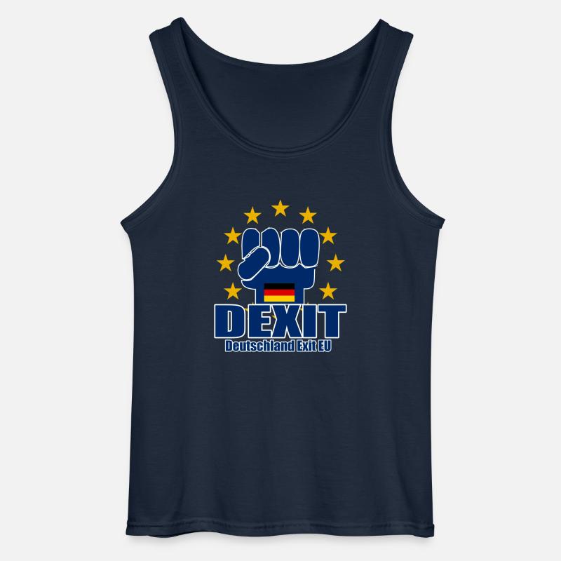 Dexit - Gildan Männer Tank Top - Navy