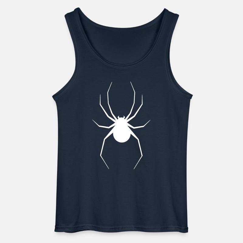 Spinne - Gildan Männer Tank Top - Navy