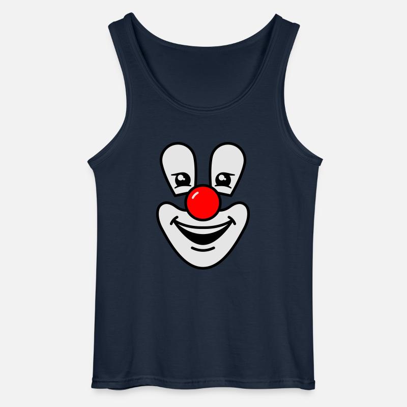 Clown - Gildan Männer Tank Top - Navy