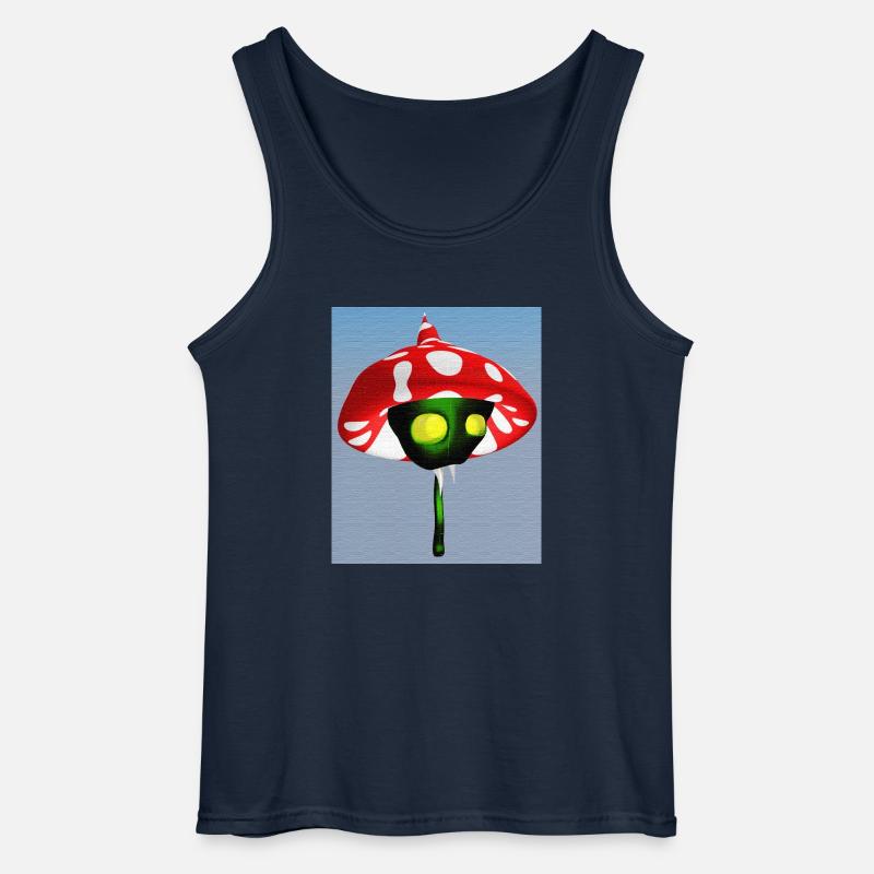 Toadstool Vampire - Gildan Men’s Tank Top - navy