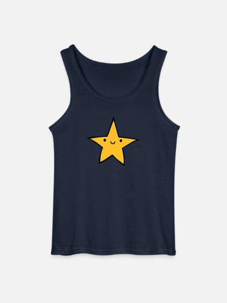 Dear friendly starlet - Gildan Men’s Tank Top - navy