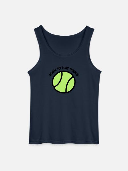 Tennis - Gildan Männer Tank Top - Navy