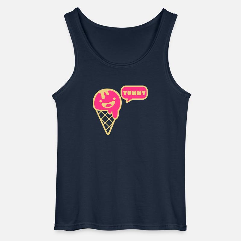ice - eis - sommer - Gildan Männer Tank Top - Navy