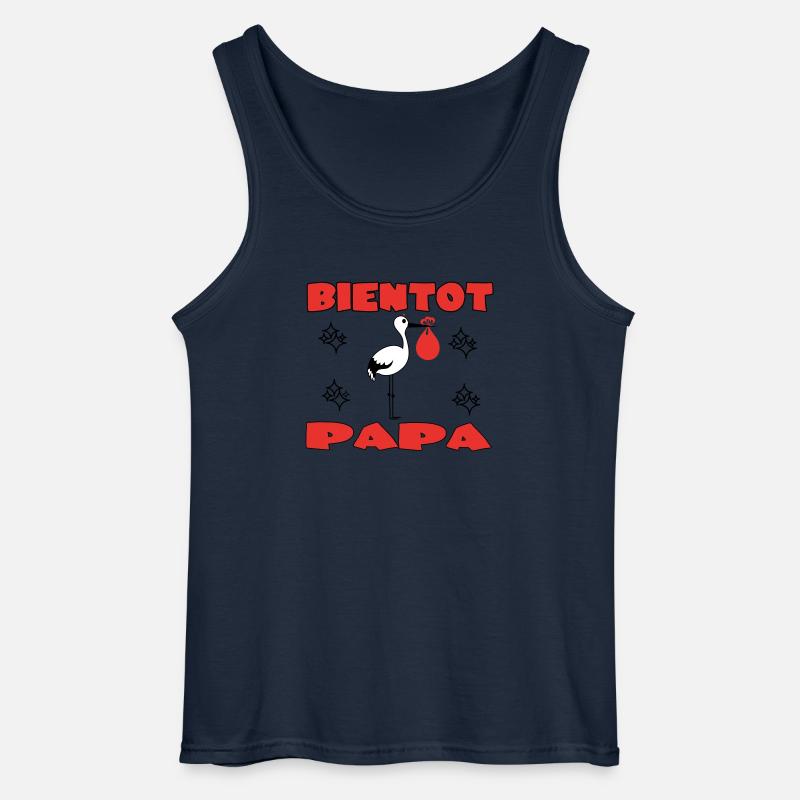 BALD VATER - Gildan Männer Tank Top - Navy