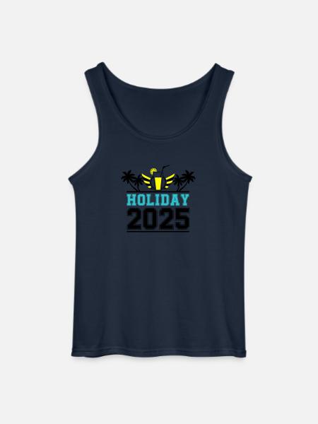 Holiday 2025 - Gildan Männer Tank Top - Navy