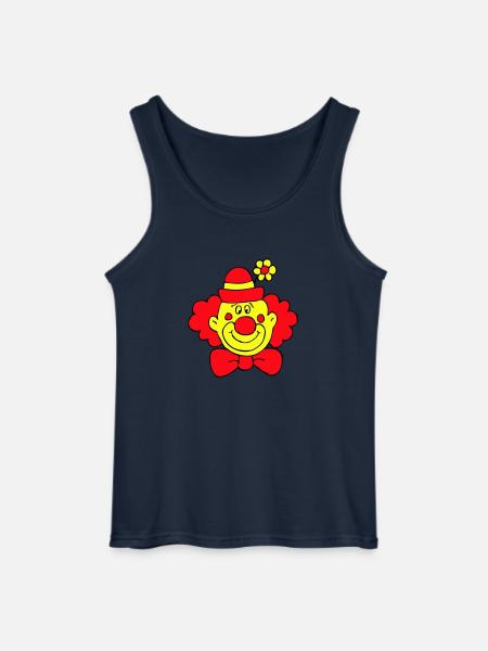 Clown - Gildan Männer Tank Top - Navy
