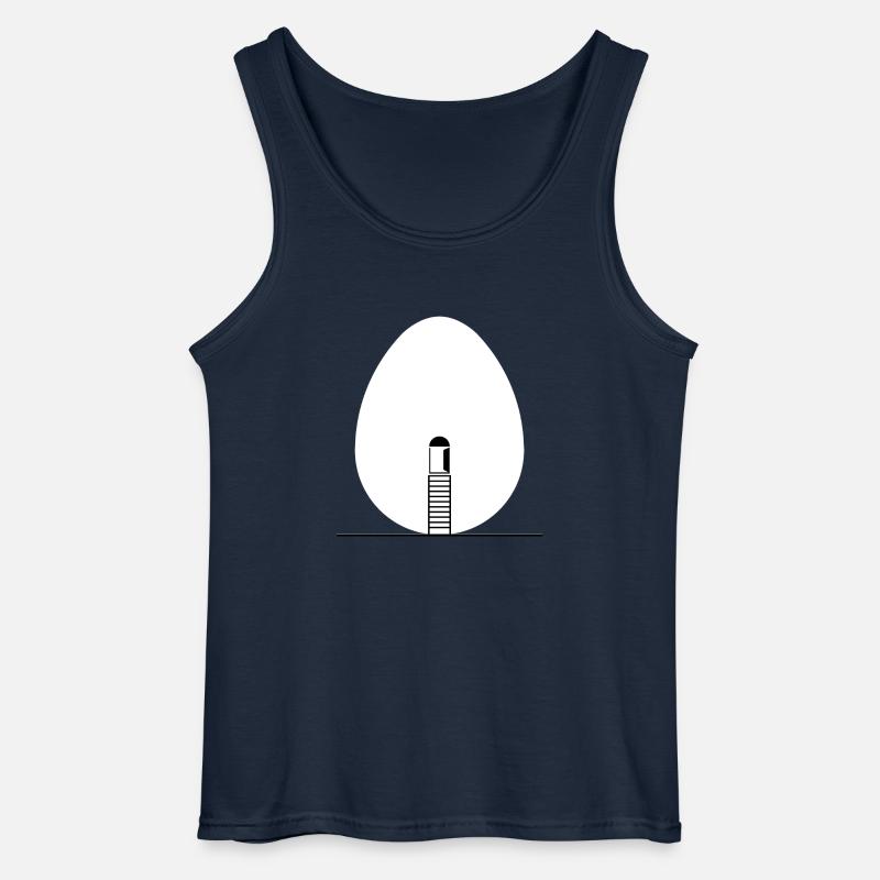Ei Ei Ei - Gildan Männer Tank Top - Navy