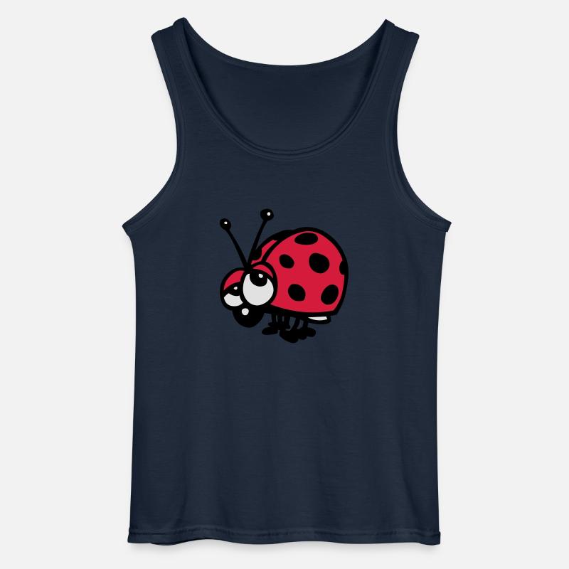 Marienkäfer - Gildan Männer Tank Top - Navy