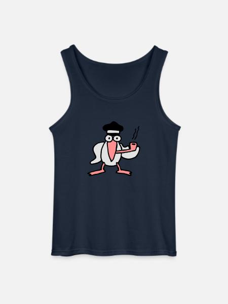 kapitan_mowe - Gildan Männer Tank Top - Navy