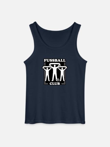 Fussball Club Fans - Gildan Männer Tank Top - Navy