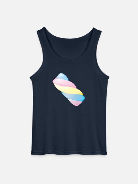 Smiley Marshmallow - Débardeur Gildan Homme - marine