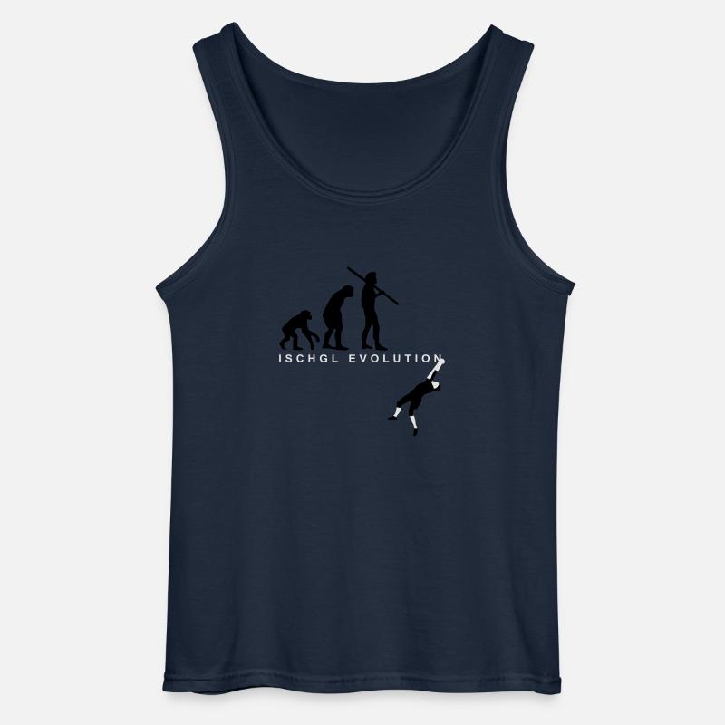Evolution Bergsteiger - Gildan Männer Tank Top - Navy